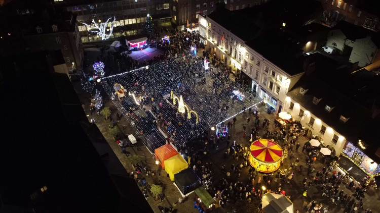 Warwick District's festive season is coming to Warwick in November (image via WDC)