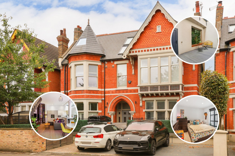 This week's Ealing property of the week is an incredible two-bedroom apartment on Gordon Road, Ealing (credit: Leslie & Co).