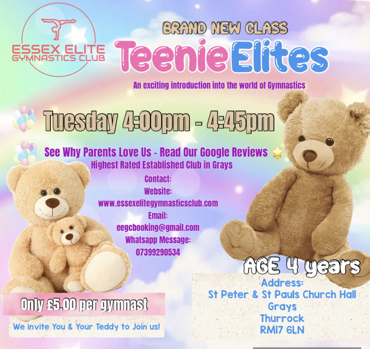Brand New Class - Age 4 Yrs “TEENIE ELITES”