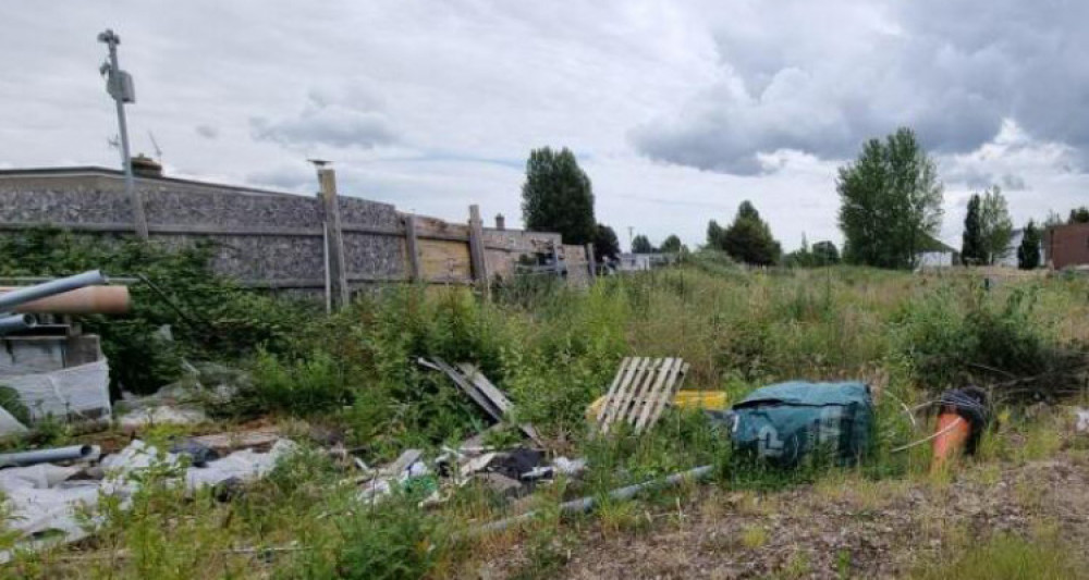 Residents have repeatedly complained about the unkempt site. 