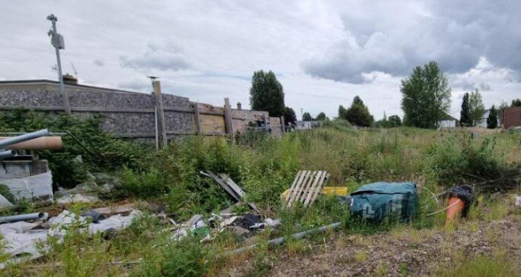 Residents have repeatedly complained about the unkempt site. 