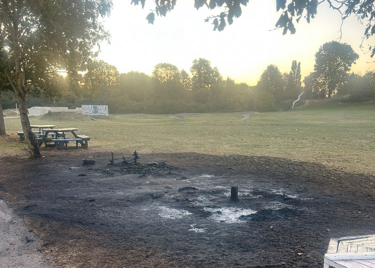 The disheartening scene that greeted the Hardie park volunteers