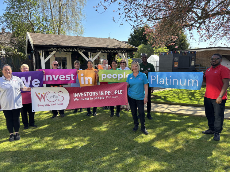 WCS Care has been shortlisted for the UK Employer of the Year: Platinum 250+ people award (image via WCS Care)
