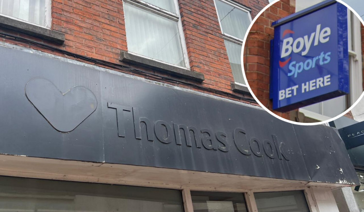 BoyleSports has been given permission to convert the former Thomas Cook on Mill Street (Credit: Nub News/Google Maps)