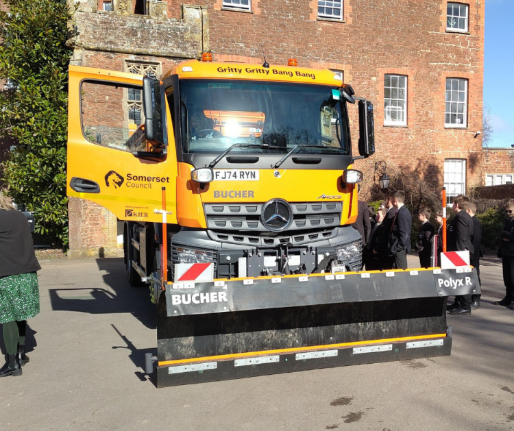 Somerset Council is calling on schools in Wells, Shepton, and Glastonbury to name two new gritters. 