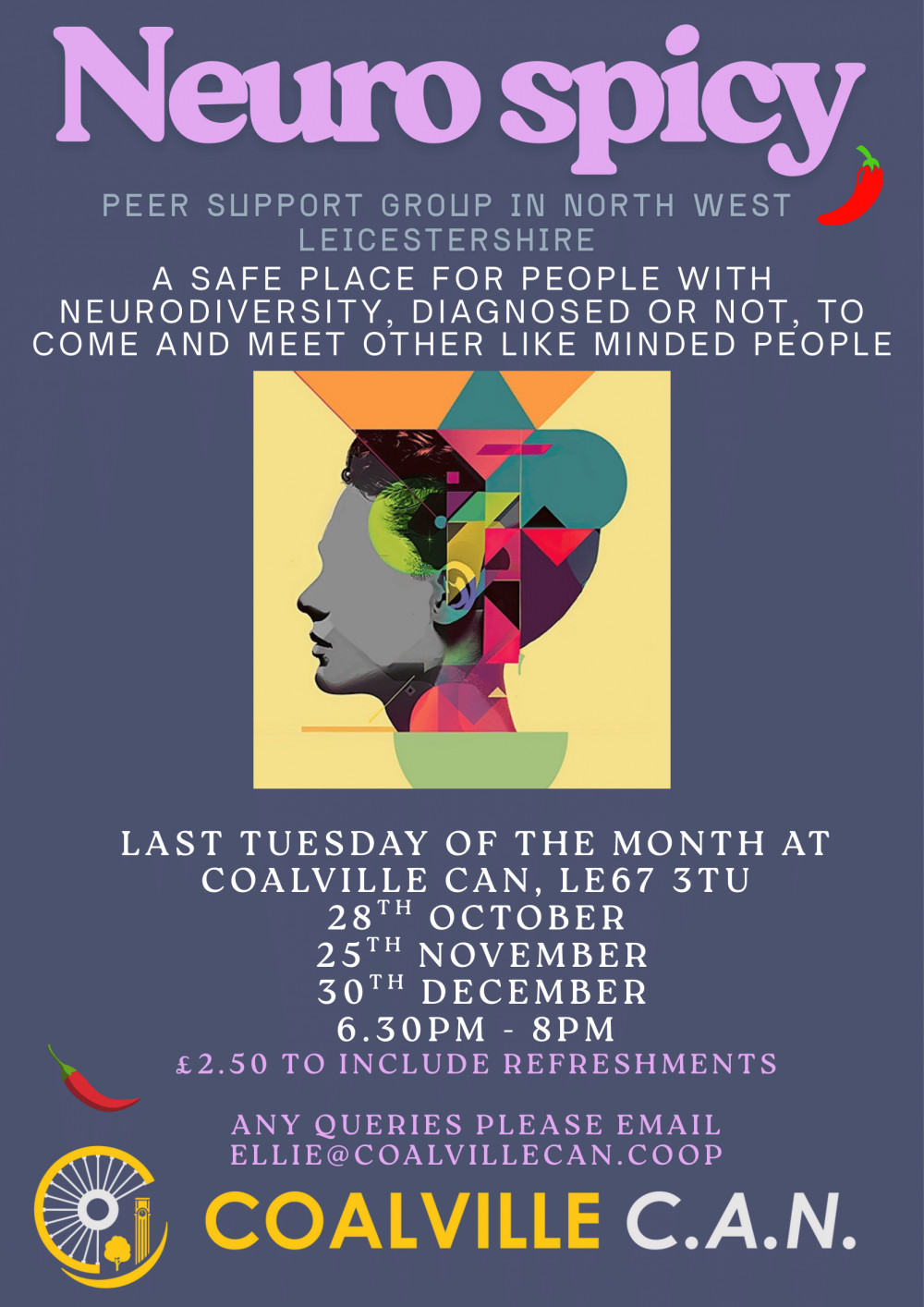 Neurospicy - Peer Support Group Neurospicy - Peer Support Group