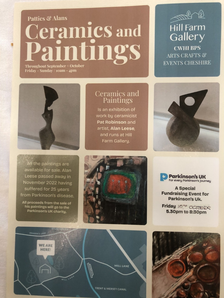 Art Exhibition in aid of Parkinson's UK