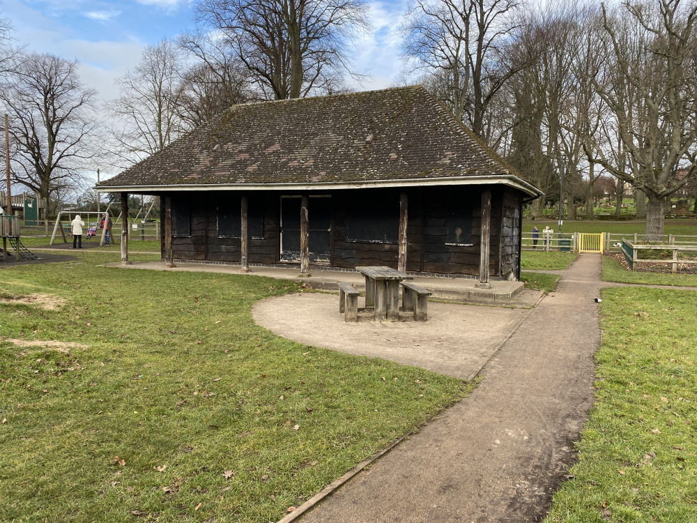 The Pavilion in Abbey Fields has been described as 'dilapidated' (image by Nub News)
