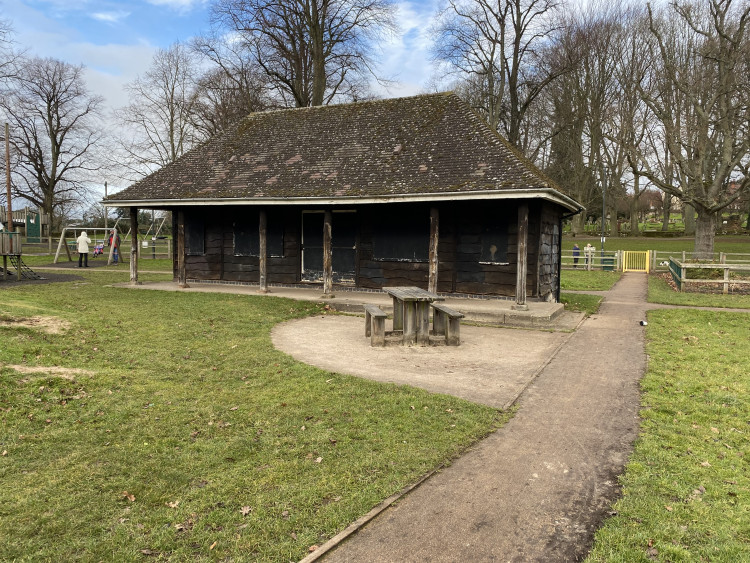 The Pavilion in Abbey Fields has been described as 'dilapidated' (image by Nub News)