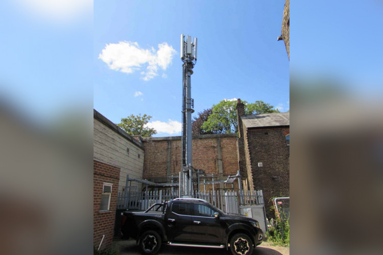 Proposals put forward to replace existing 15.5-metre mast on Arlington Road, Twickenham, with a taller 20-metre structure to boost 5G connectivity (credit: Planning application).