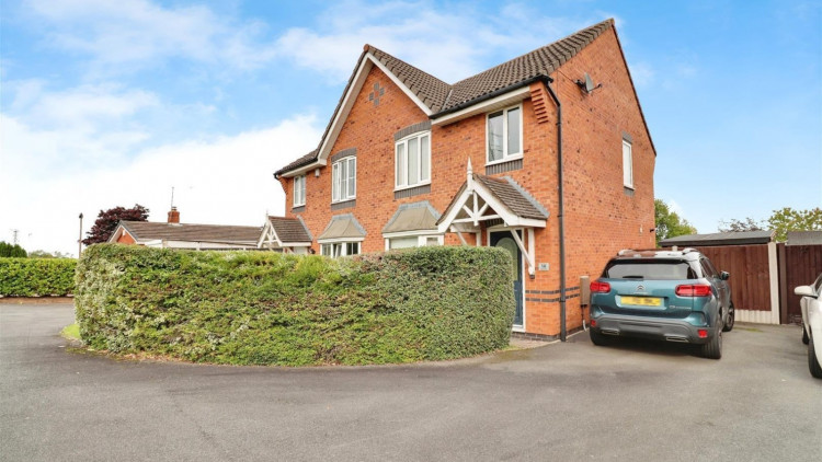 This week we are showcasing a gorgeous three-bedroom home in Newcastle-under-Lyme suitable for families and professionals alike, on the market for £190,000. (Stephenson Browne)