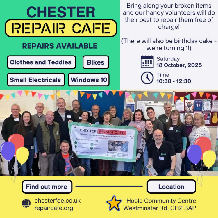 Join us for a very special Repair Cafe