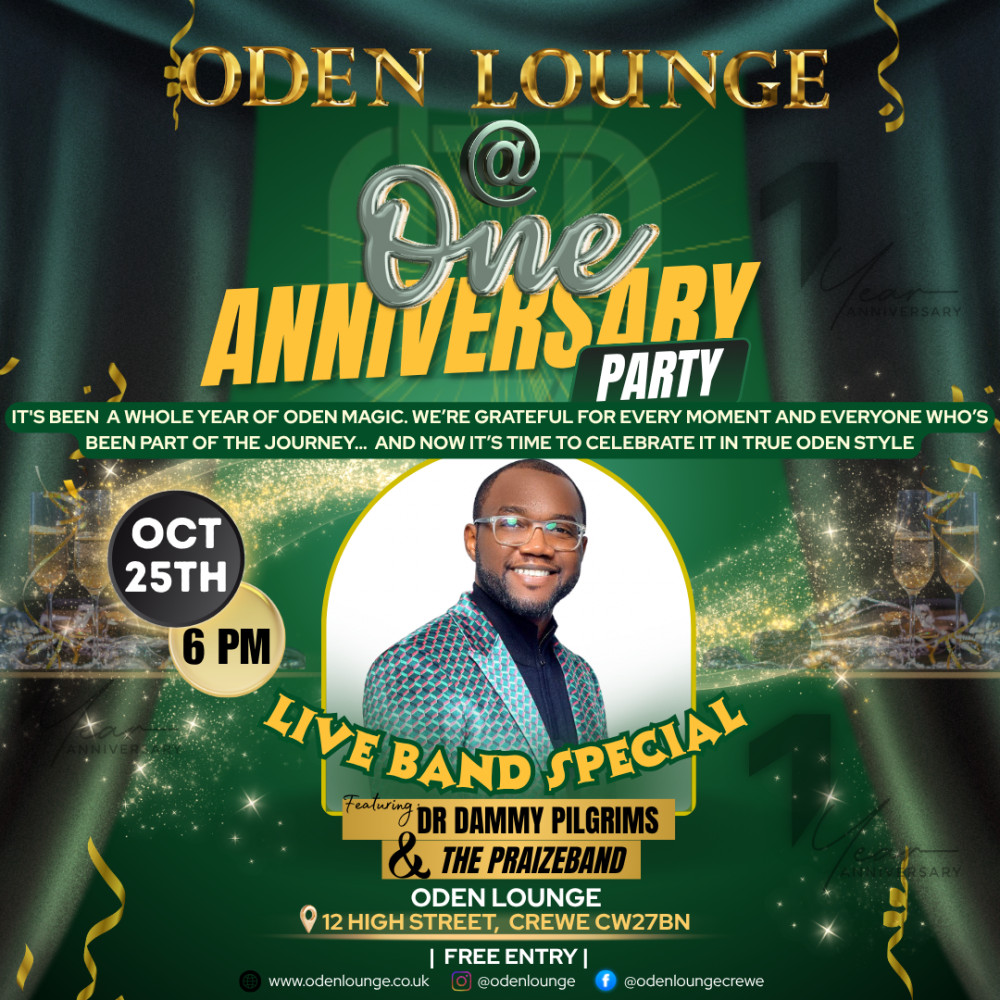 ODEN @ 1 ANNIVERSARY PARTY - Live band Special ODEN @ 1 ANNIVERSARY PARTY - Live band Special