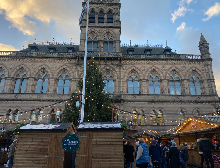 You can find Chester's Christmas Market at Town Hall Square (Nub News)