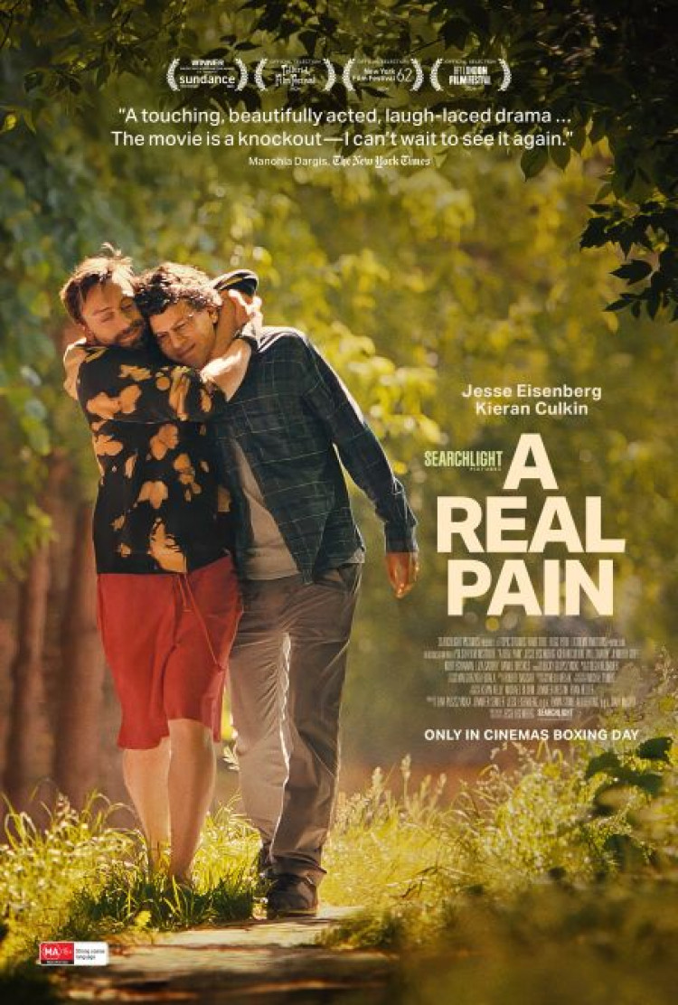 Richmond Film Society - Screening of ‘A Real Pain’ (USA) 
