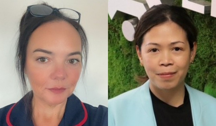 Rhoda Gaylo and Clare Bailey have both been awarded the prestigious Queen’s Nurse title (Credit: ECNHST)
