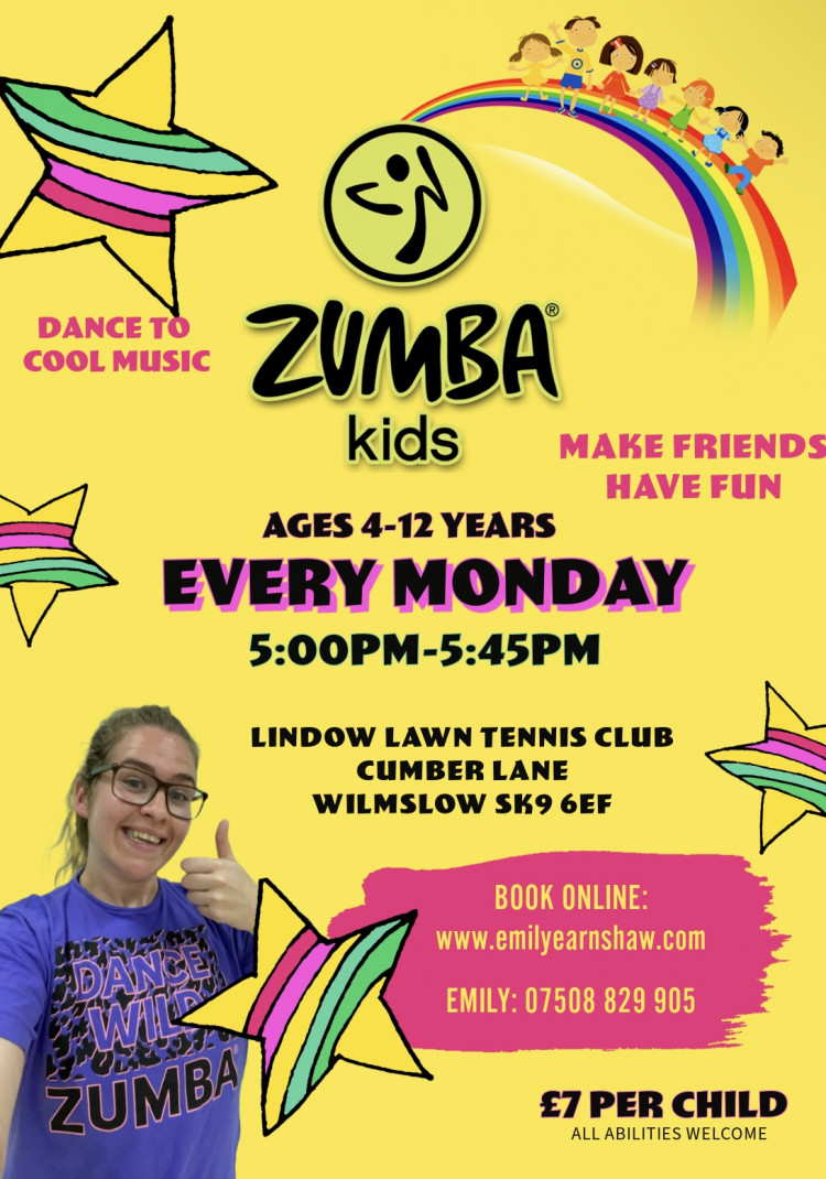 Zumba Kids in Wilmslow 