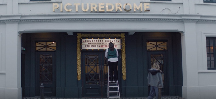 Picturedrome makes a brief appearance in the show's final episode (Credit: BBC)