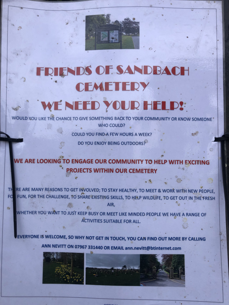 Friends Of Sandbach Cemetery 