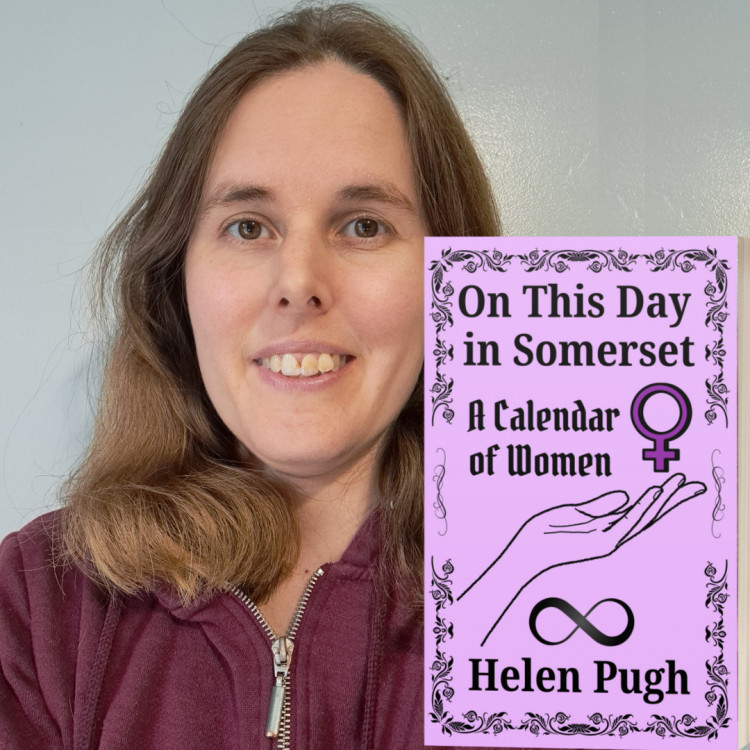 Local author Helen Pugh releases "On This Day in Somerset" on November 3, showcasing 366 notable women from history, linked to each day.