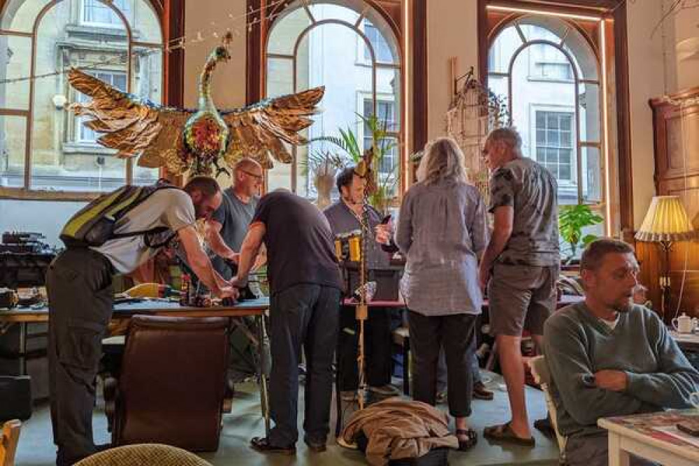 Shepton Mallet features events like the Repair Café this weekend. Shepton Mallet features events like the Repair Café this weekend.