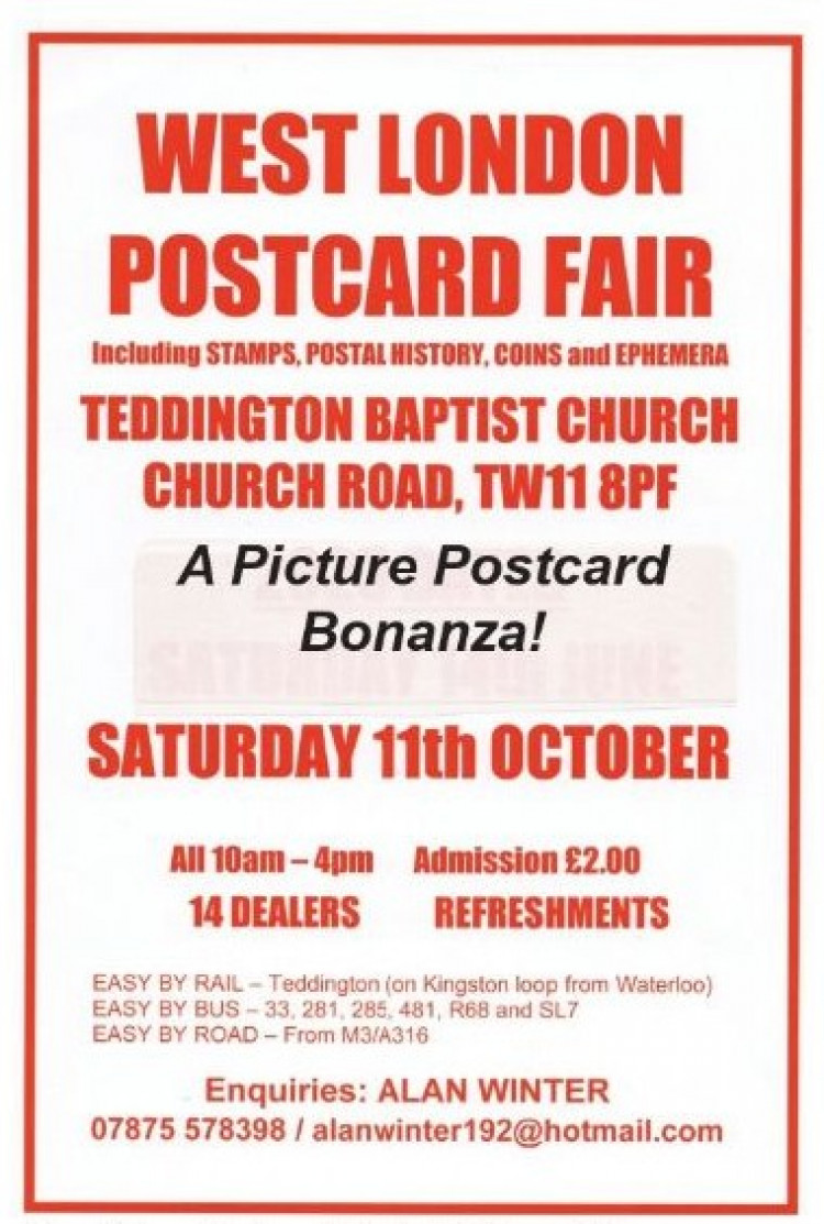 West London Postcard Fair West London Postcard Fair