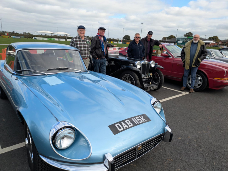 Classic cars proved just the job for a fundraising event for Sandbach Stroke Survivors Speech and Language Support Group. (Photo: Nub News)