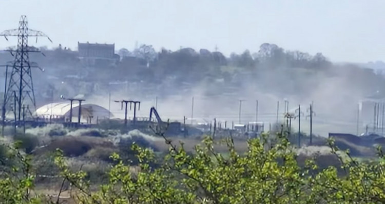 Dust has been a recurring issue in Tilbury. 