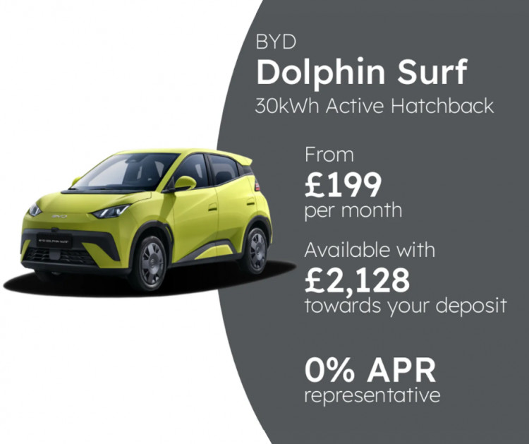 Our Motors Parter at BYD Crewe are delighted to share the BYD DOLPHIN SURF as their Car of the Week (Swansway).