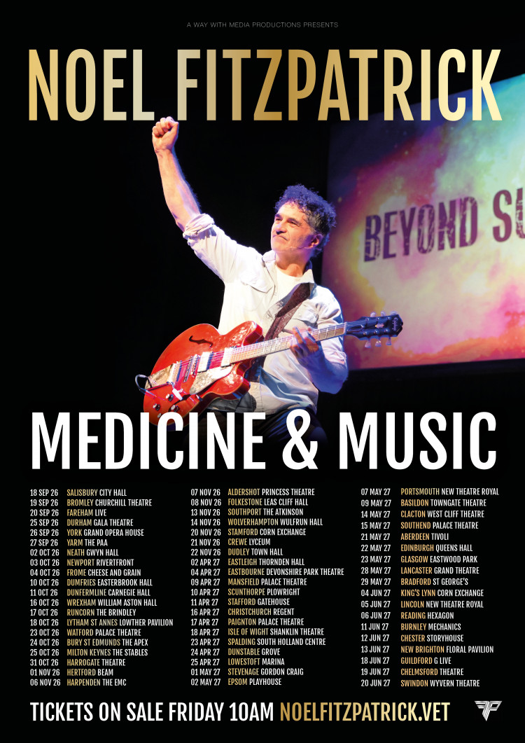 Noel Fitzpatrick: Medicine & Music 2026