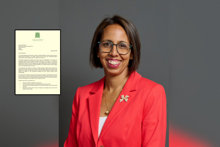 Twickenham MP Munira Wilson is part of a coalition of Liberal Democrat MPs calling on the government to reverse its decision to abolish Healthwatch (credit: House of Commons).