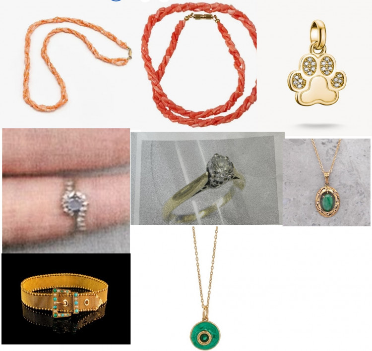 The missing items 