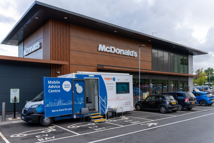 A new pop-up Citizens Advice service hosted by a Warwick business has been helping  people access vital extra services (image supplied) 
