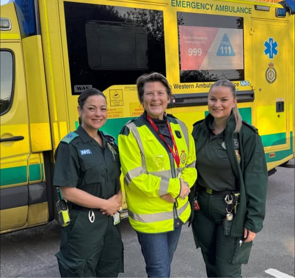 Glastonbury ambulance crews face severe delays risking patient safety, says MP Sarah Dyke after shadowing frontline staff. Glastonbury ambulance crews face severe delays risking patient safety, says MP Sarah Dyke after shadowing frontline staff.