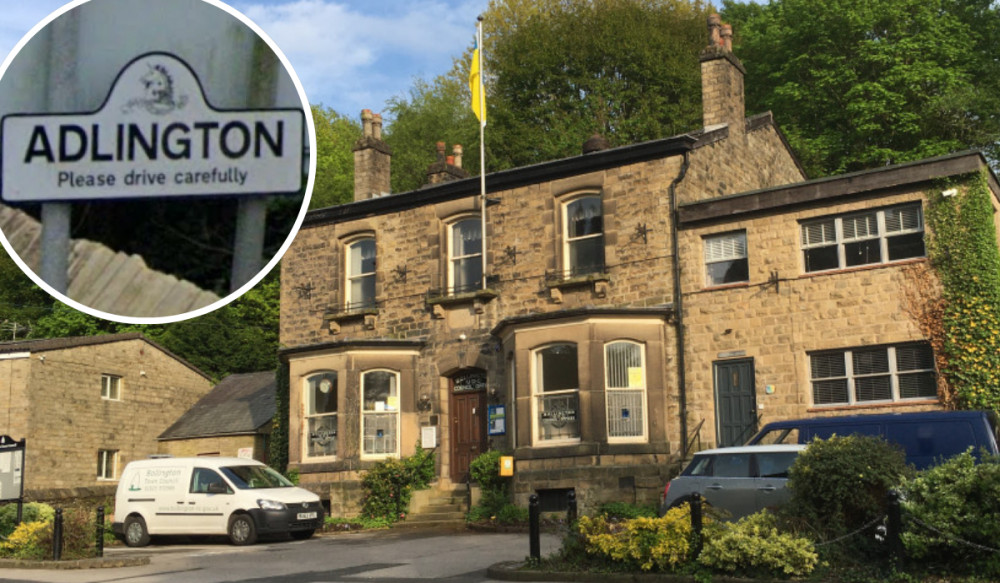 Bollington Town Council has agreed to formally object to plans to turn Adlington into a town (Credit: Nub News/Google Maps) Bollington Town Council has agreed to formally object to plans to turn Adlington into a town (Credit: Nub News/Google Maps)