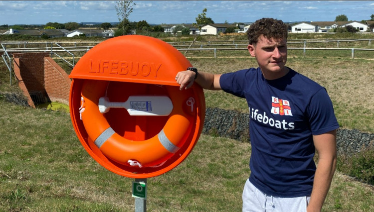 22-year-old Will Robinson ran from Gravesend To Teddington in just one day to raise money for the RNLI (Credit: Will Robinson)