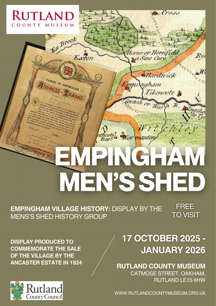 Empingham Village History : Display by Empingham Men's Shed Empingham Village History : Display by Empingham Men's Shed