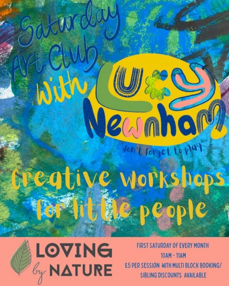 Saturday Art Club with Lucy Newnham - Don't Forget to Play