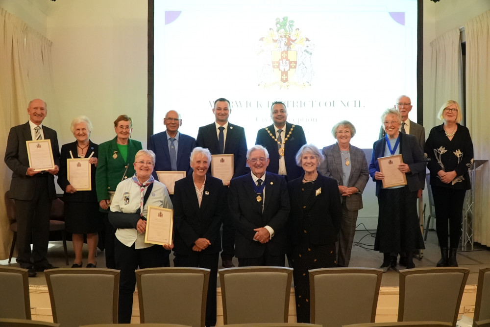 Warwick District honored its unsung heroes on 3 October at Leamington's Royal Pump Rooms (image supplied) Warwick District honored its unsung heroes on 3 October at Leamington's Royal Pump Rooms (image supplied)