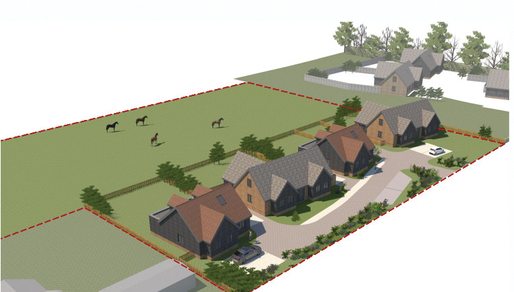 How the homes would have looked