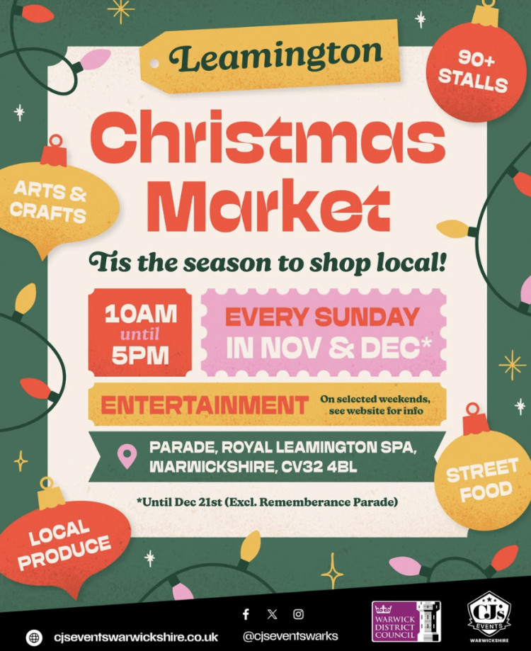 Leamington Christmas Markets are back Leamington Christmas Markets are back