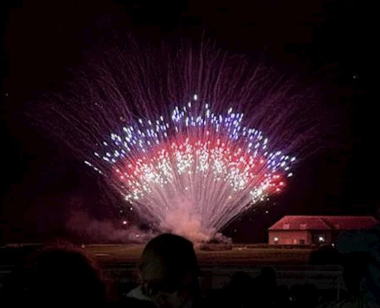 Warwick Racecourse fireworks display 