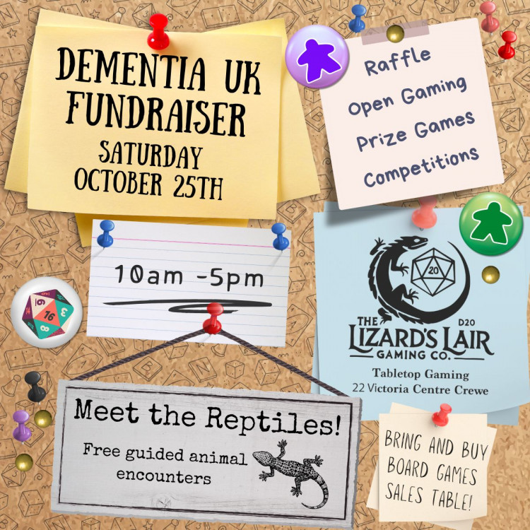 Dementia UK Board Gaming Fundraiser Dementia UK Board Gaming Fundraiser