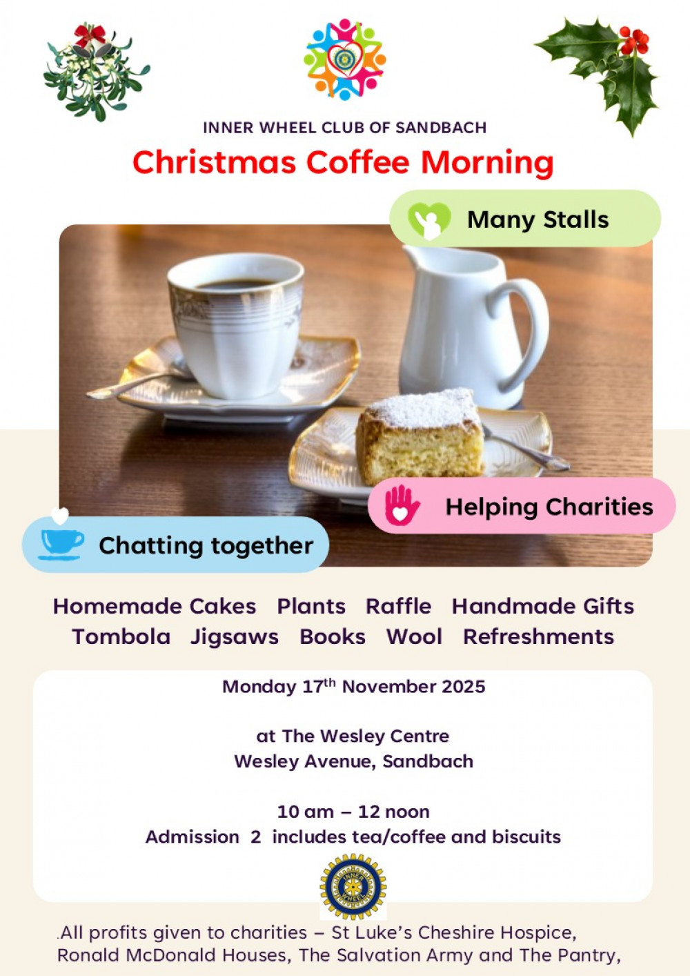 Come along to our Christmas Coffee Morning!