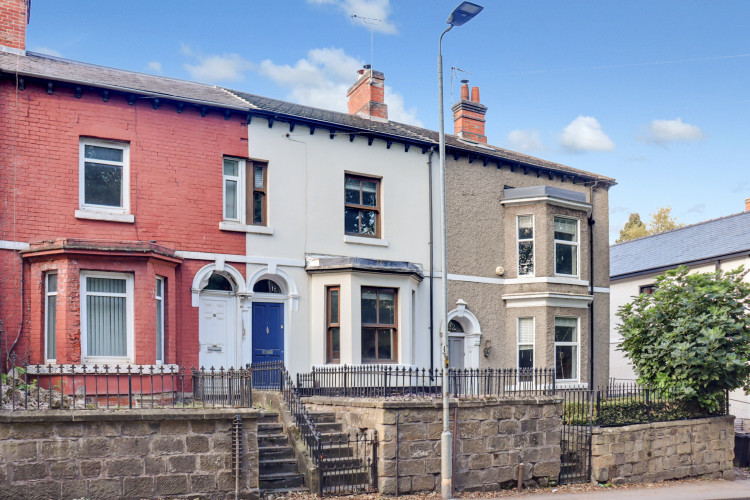 This charming period terrace on Kilwardby Street blends classic character with a welcoming curb appeal, just a short walk from Ashby town centre