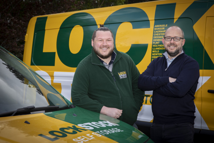 Lock Stock Operations Manager, Mike Trow, (right), with North West Area Manager, Richard Warner (Mandy Jones Photography).