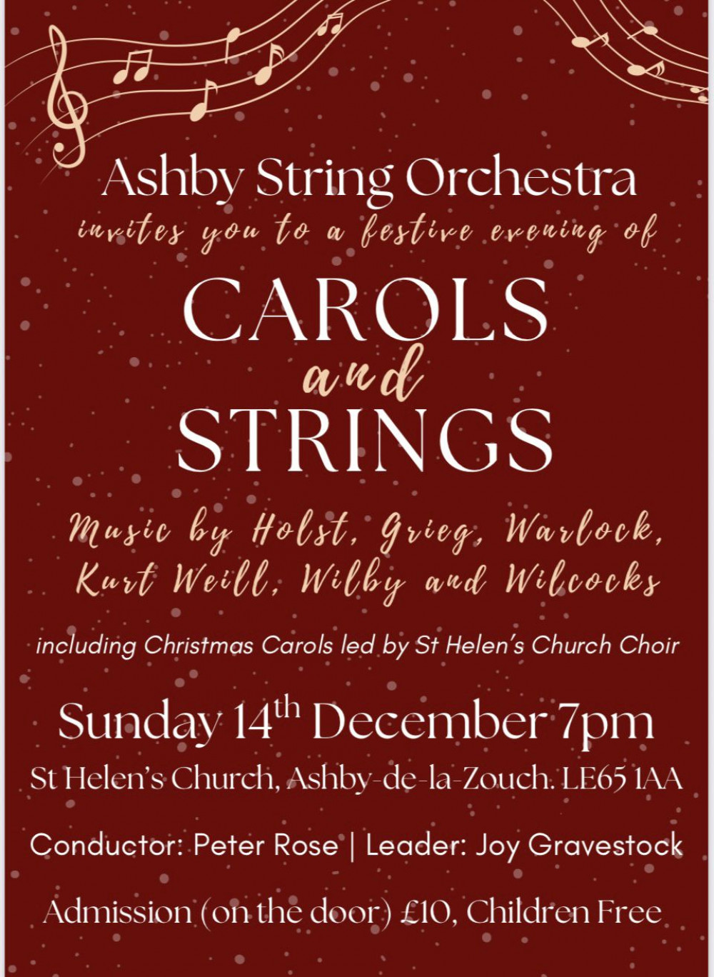 Carols and Strings Carols and Strings