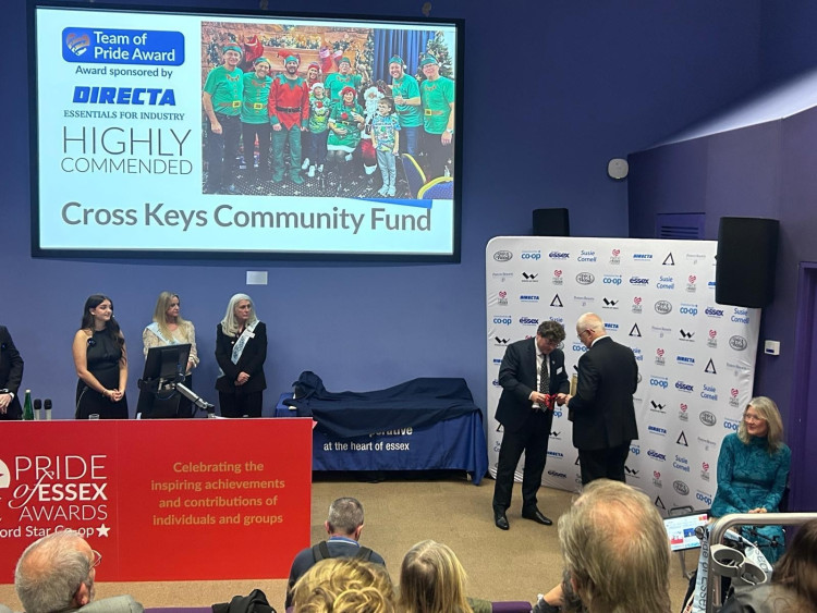 The Cross Keys team were highly commended.