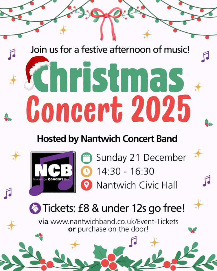 Christmas Concert: Nantwich Concert Band Christmas Concert: Nantwich Concert Band
