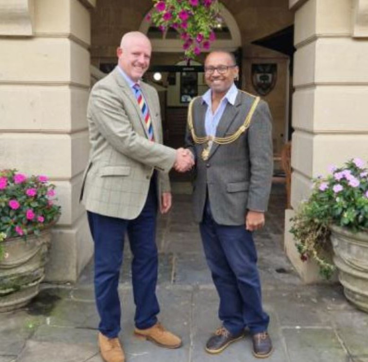 Wells City Council appoints retired Coldstream Guardsman Philip Dickson as Town Crier, succeeding Len Swales in May 2026 (Photo: WCC) 